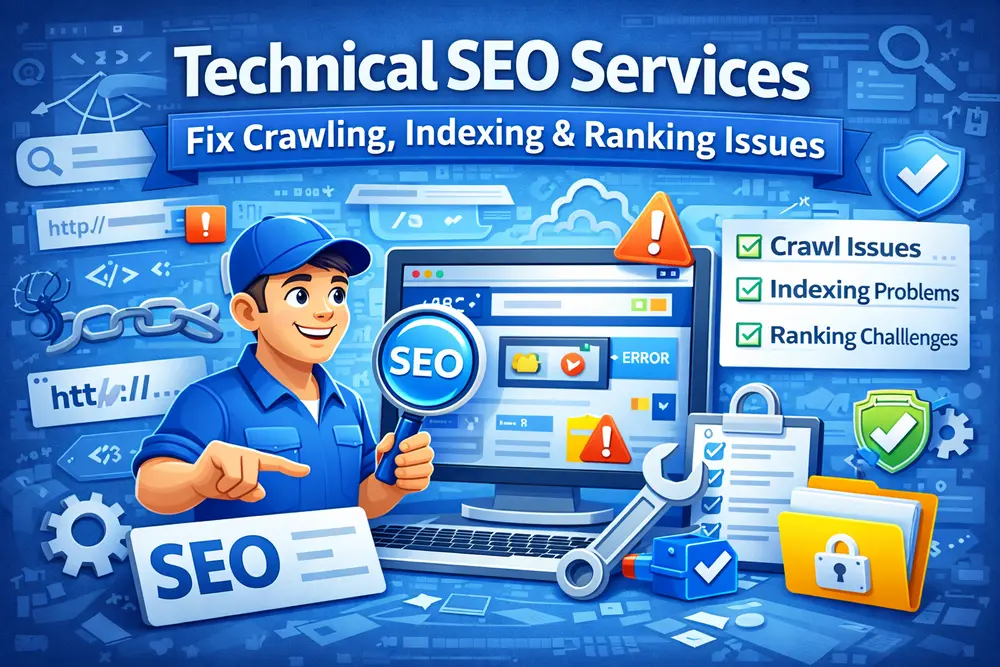 Technical SEO Services: Fix Crawling, Indexing & Ranking Issues